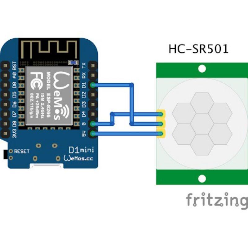 Mạch cảm biến chuyển động hồng ngoại HC-SR501