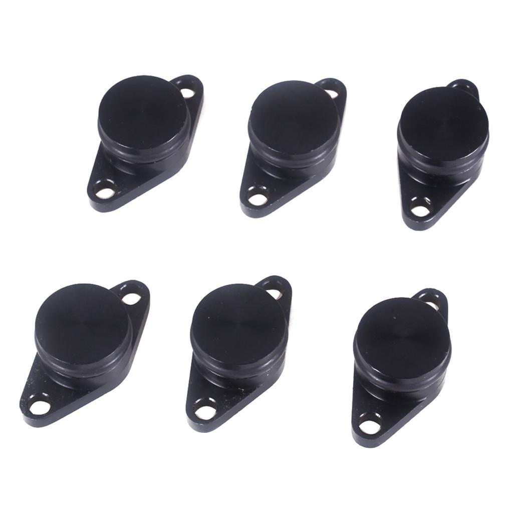 6 Pieces 33mm Diesel Swirl Flap Bungs Gaskets Kit For BMW E60/E61 E90 E91