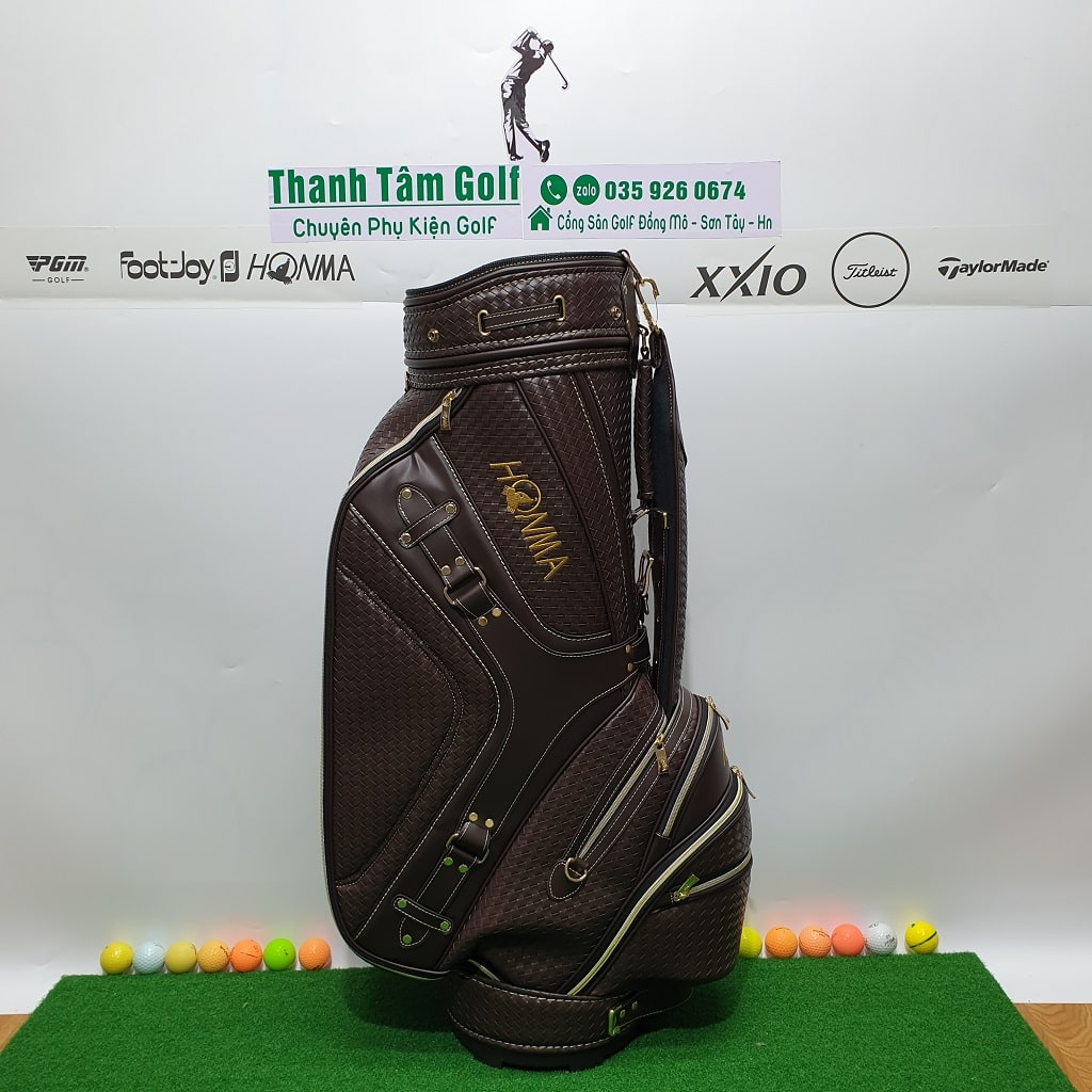 Túi Đựng Gậy Golf Da Kết Cao Câp Siêu Bền Đẹp