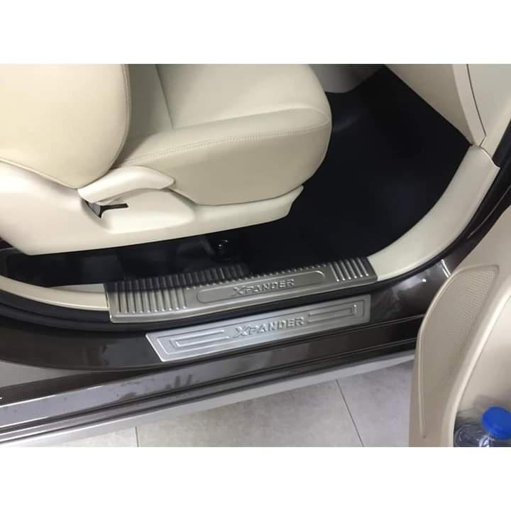 Nẹp bước chân, Ốp bậc cửa trong Titan/Inox MITSUBISHI XPANDER đời 2018-2023, Hàng Cao Cấp