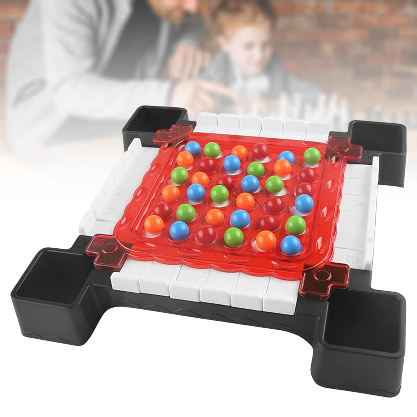 Rainbow Ball Elimination Game Tabletop Puzzle Chess for Boys Girls
