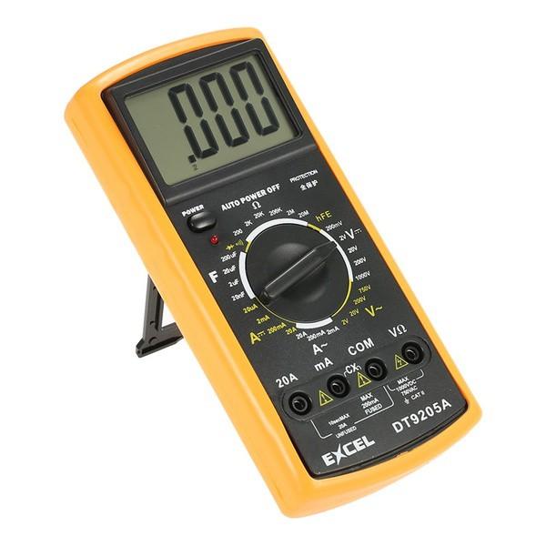 Đồng hồ vạn năng điện tử DT9205A kèm pin