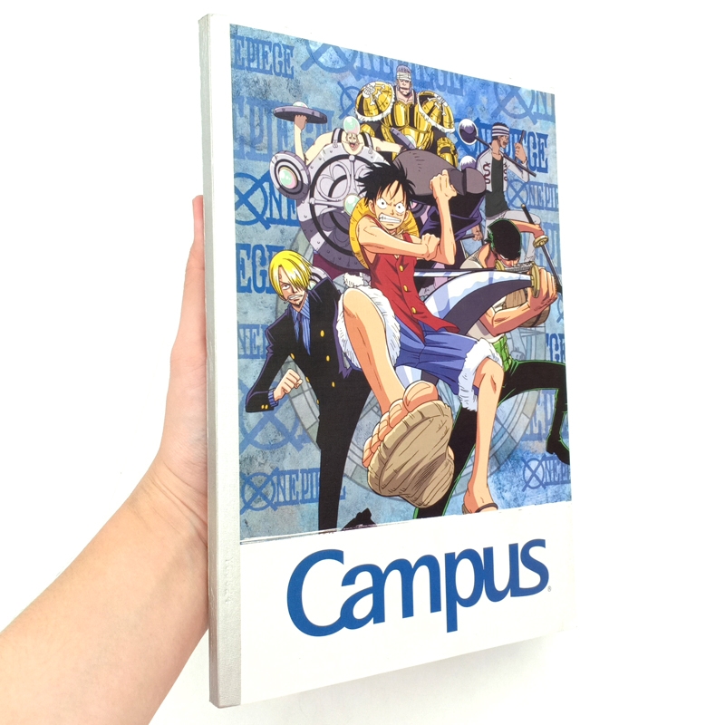 Vở Campus B5 Kẻ Ngang Có Chấm 200 Trang ĐL 70 One Piece - Mẫu 4