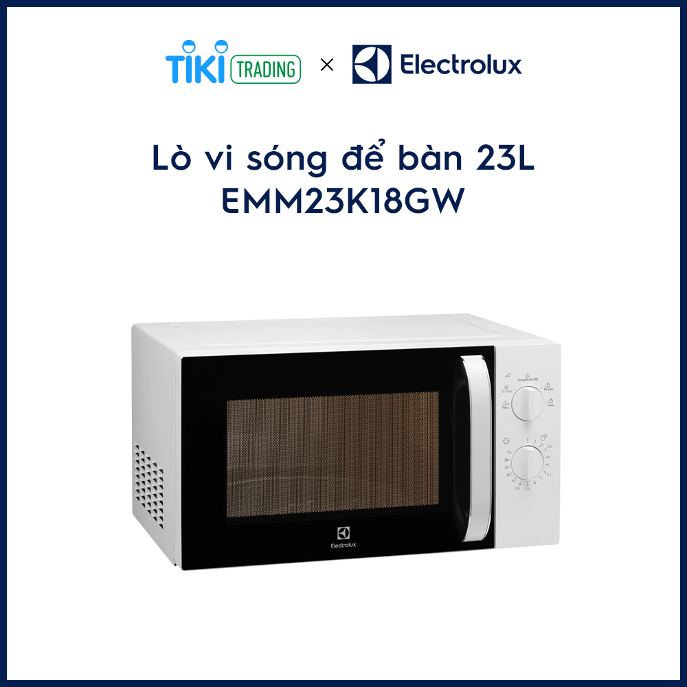 Lò Vi Sóng Electrolux EMM23K18GW - Hàng Chính Hãng