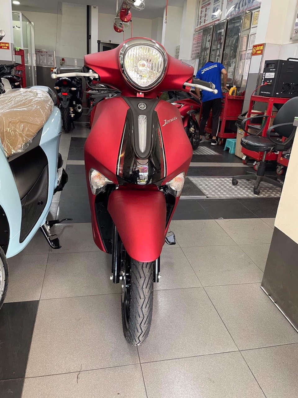 Combo ốp phụ kiện trang trí yamaha janus 2022 2023 crom