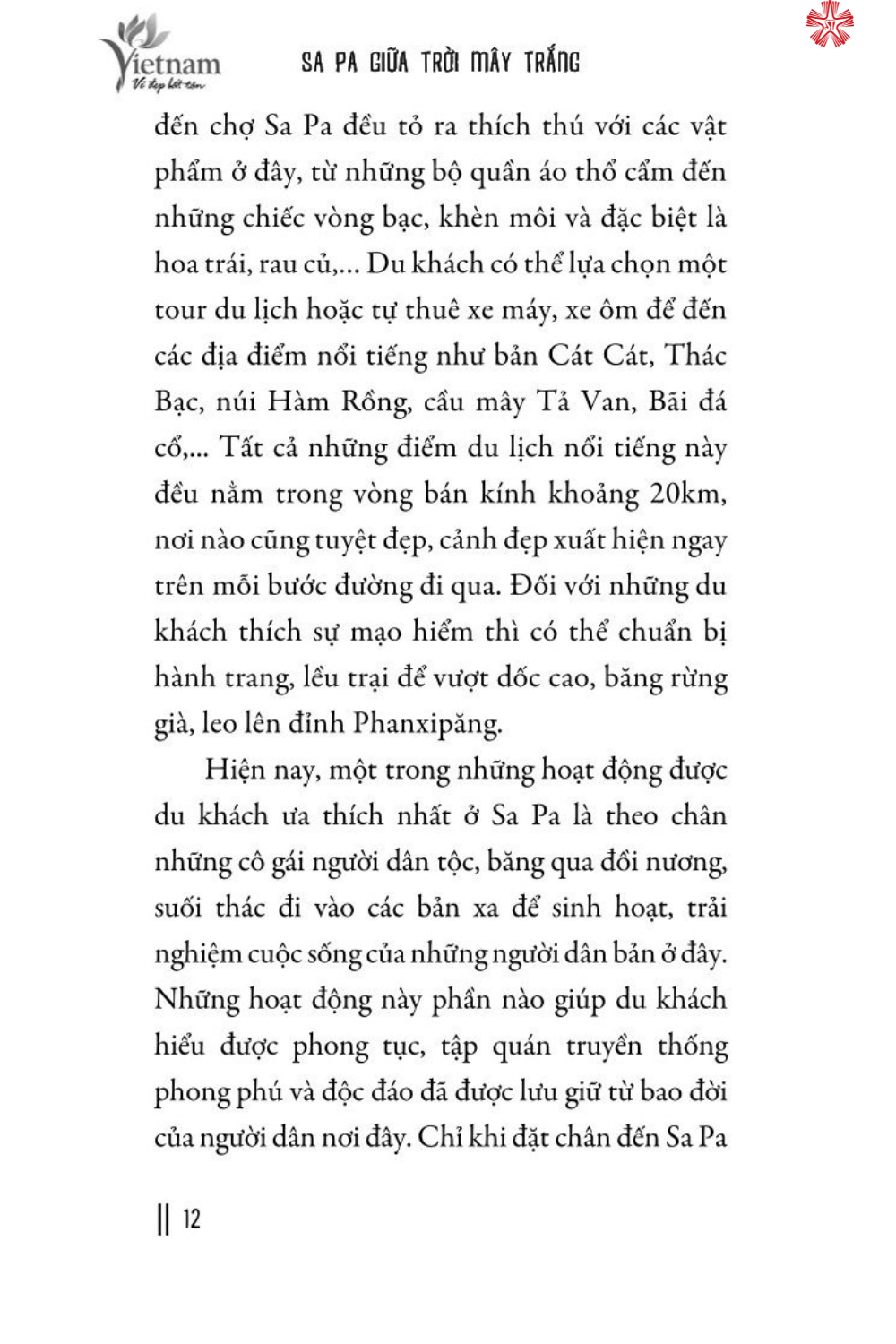 SaPa giữa trời mây trắng (bản in 2024)