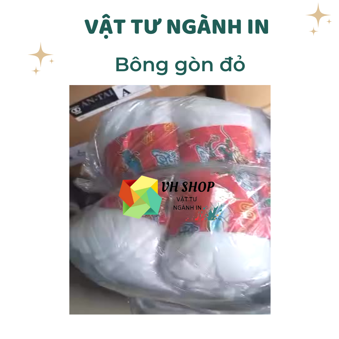 1 cây (10 bịch) Bông gòn loại tốt dùng để lau chùi móng tay,làm nail