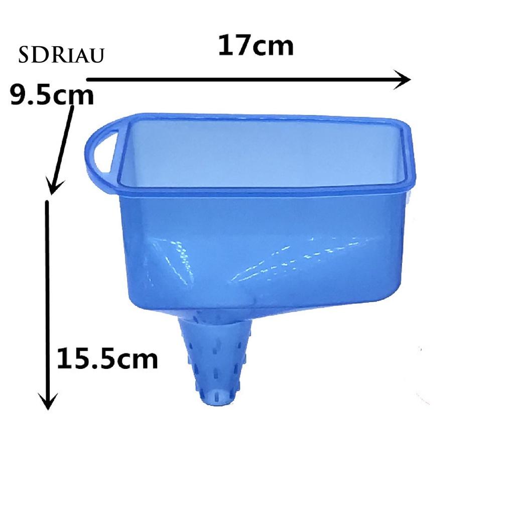 *QCQJ* Oil Funnel Efficient Adding Oil Compact Small Size Blue Car Funnel for Motor