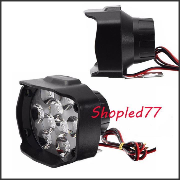 Đèn Trợ Sáng Mini Siêu Sáng Lắp Cho Nhiều Dòng Xe