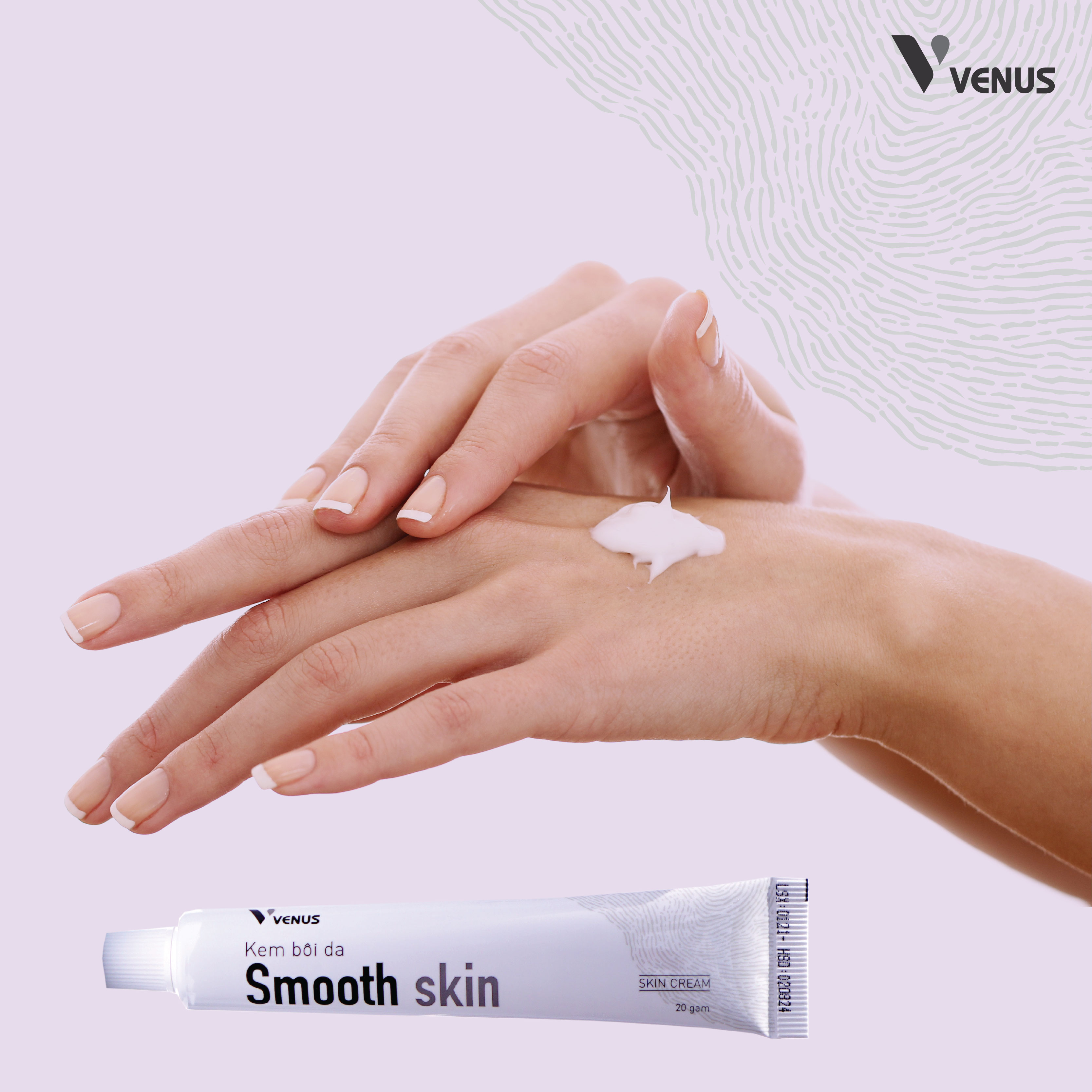 Kem bôi da Smooth Skin ngăn ngừa các loại nấm, ngứa chân, nấm da chân, lang ben, nấm móng, giữ ẩm cho da tuýp 20 gam