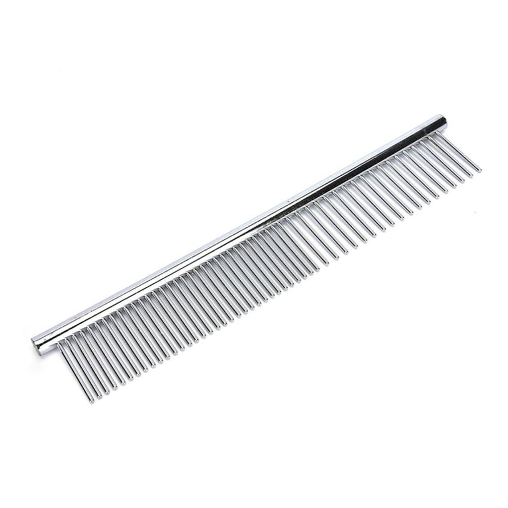 Lược Cắt Chải Lông Thú Thép Chống Gỉ Mạ Tĩnh Điện