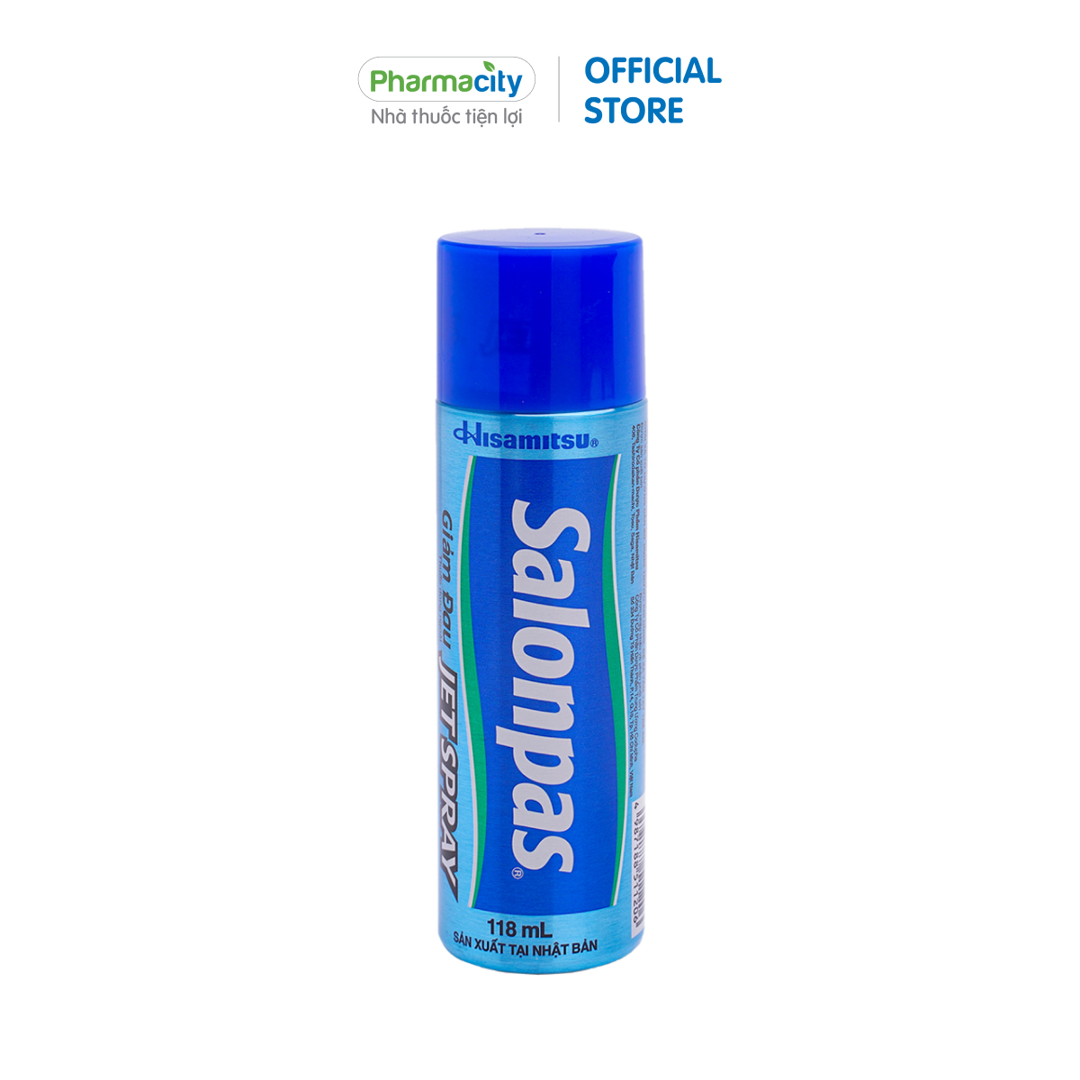 Xịt giảm đau Salonpas Spray (Chai 118ml)