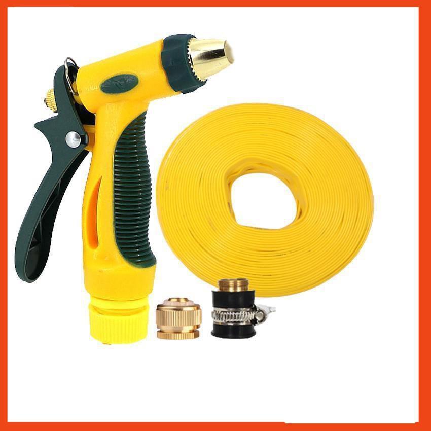 Bộ dây vòi xịt nước rửa xe, tưới cây tăng áp 3 lần,loại 15M  206317
