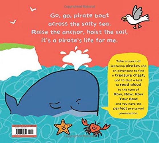 Sách thiếu nhi tiếng Anh: Go, Go, Pirate Boat
