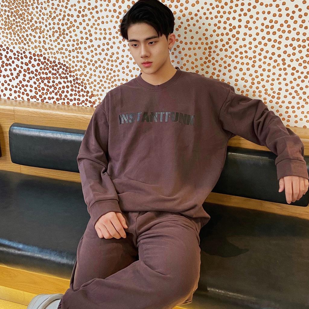 Set nỉ Instantfunk, bộ nỉ unisex Hàn quốc Jack Lane