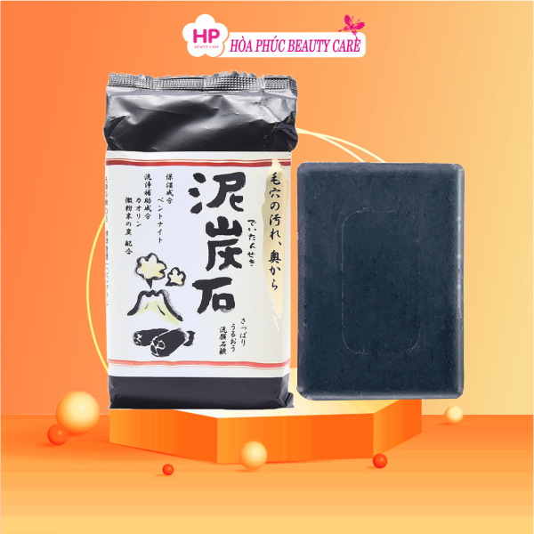 Xà Phòng Rửa Mặt Chiết Xuất Than Tre Pelican Deitanseki Facial Soap