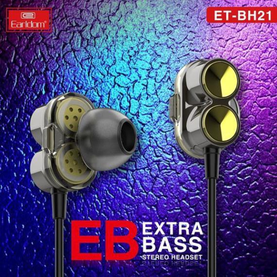 Tai nghe Bluetooth không dây thể thao siêu Bass Earldom - Hàng Chính Hãng