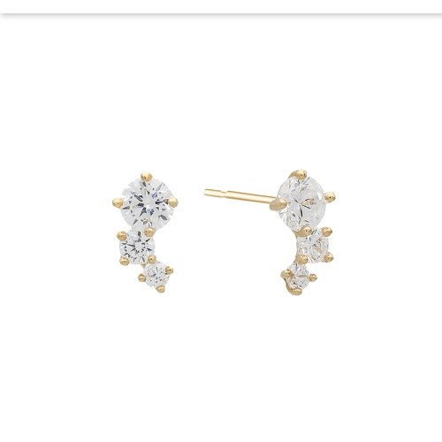 Bông Tai Vàng 14K - MOON Jewelry