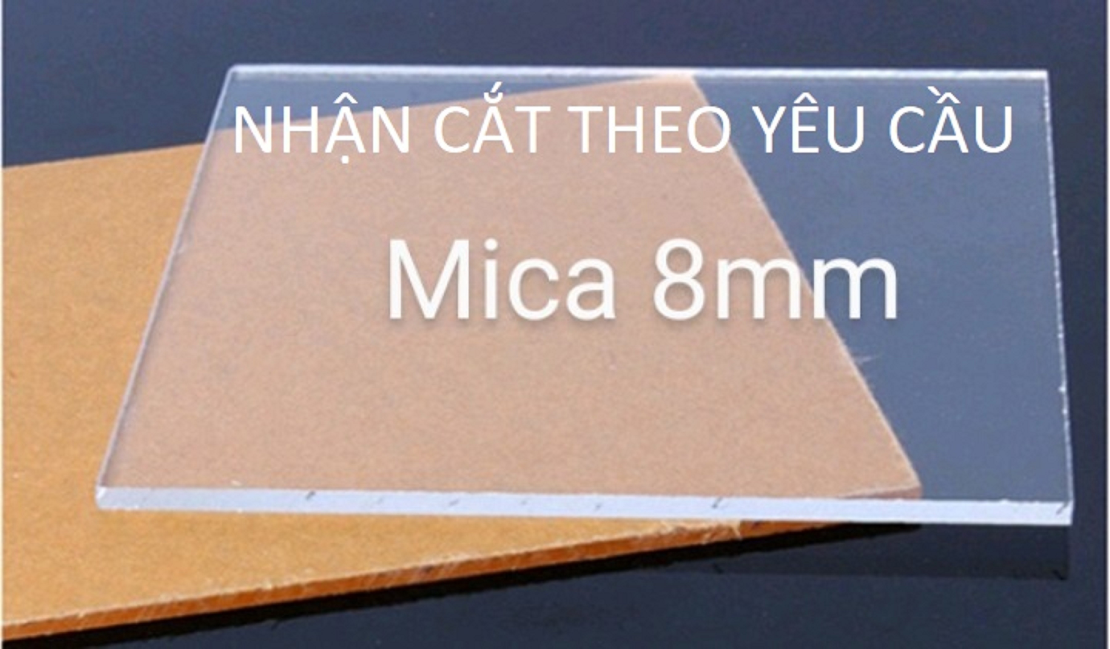Mica trong suốt 8mm
