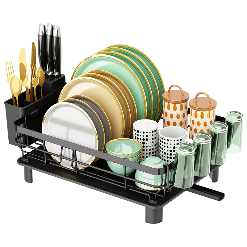 Kệ Úp Ráo Nước Chén Dĩa, Dụng Cụ Ăn Uống MOUKABAL Kitchen Shelf