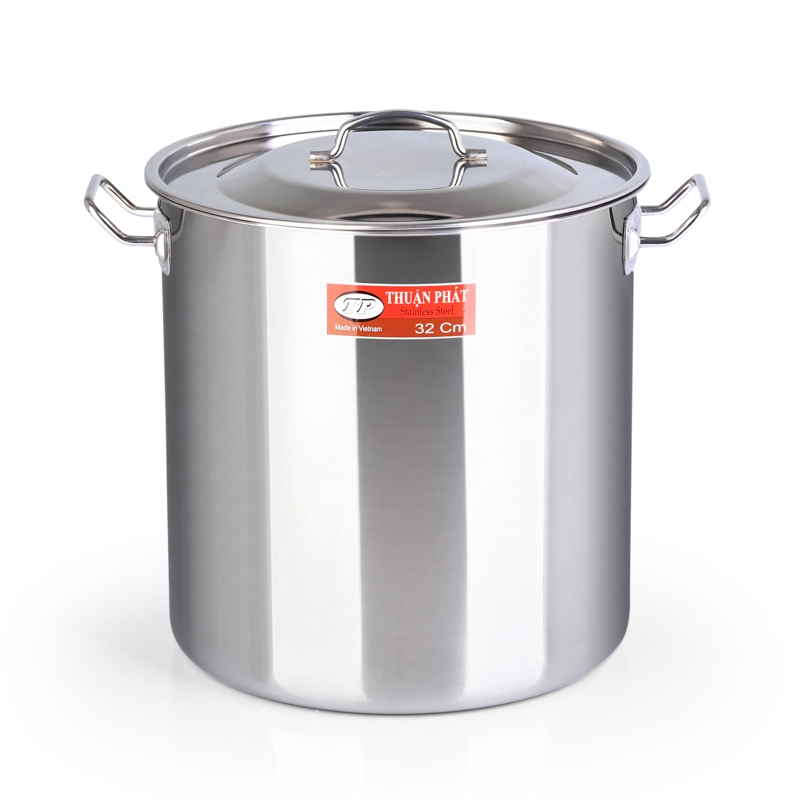 Nồi súp inox 304 , Nồi inox lớn Kích thước: 24x24 cm ,Dung tích 10 L