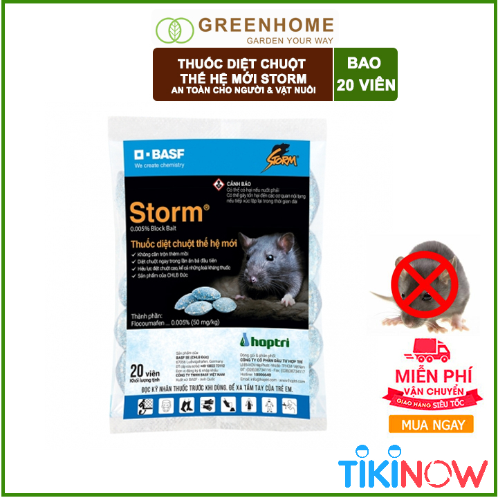 THUỐC DIỆT CHUỘT STORM - 1 HỘP/100 VIÊN