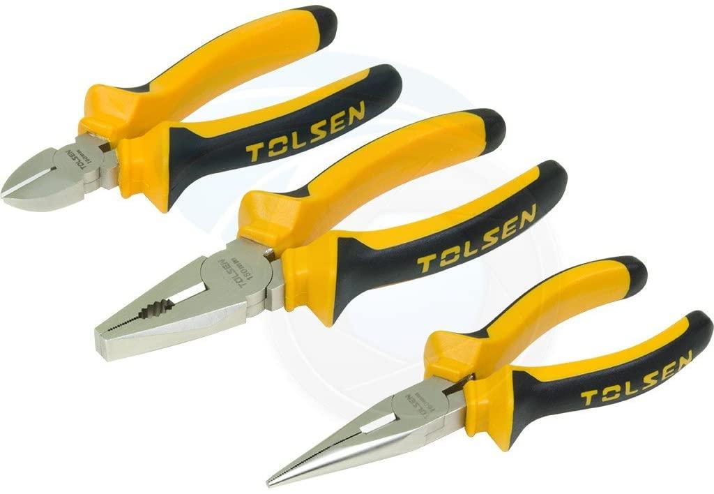 BỘ 3 KÌM RĂNG - CẮT - NHỌN TOLSEN 10400 - HÀNG CHÍNH HÃNG