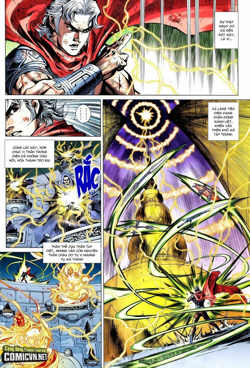 thần binh vấn thiên chapter 33 14