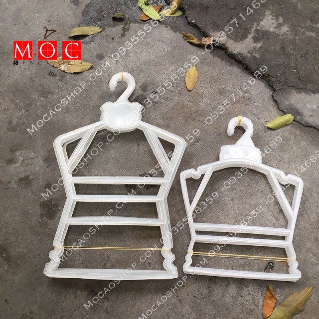 Móc Bộ Treo Quần Áo Trẻ Em Từ 1 đến 6 tuổi combo 10 cái