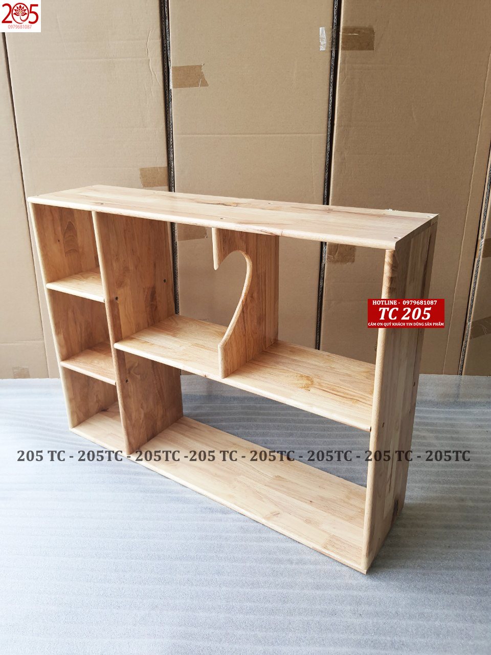 KỆ SÁCH TREO TƯỜNG GỖ DÀI 80CM