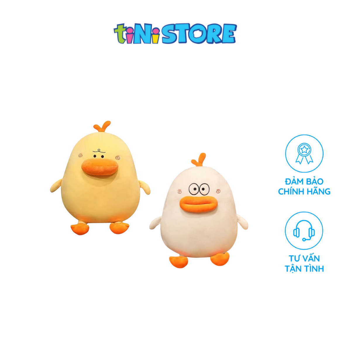 Thú Nhồi Bông Vịt Ngộ Nghĩnh Value Toys 30cm Cho Bé