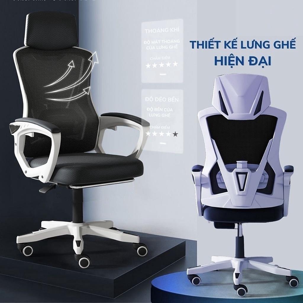 Ghế xoay văn phòng lưới tựa lưng công thái học -premium 02