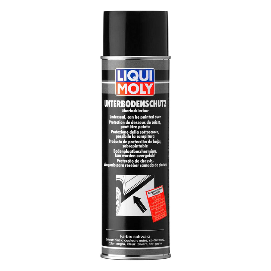 Chai Xịt Phủ Gầm Đen Liqui Moly Stoneguard Black 6113 (500ml)