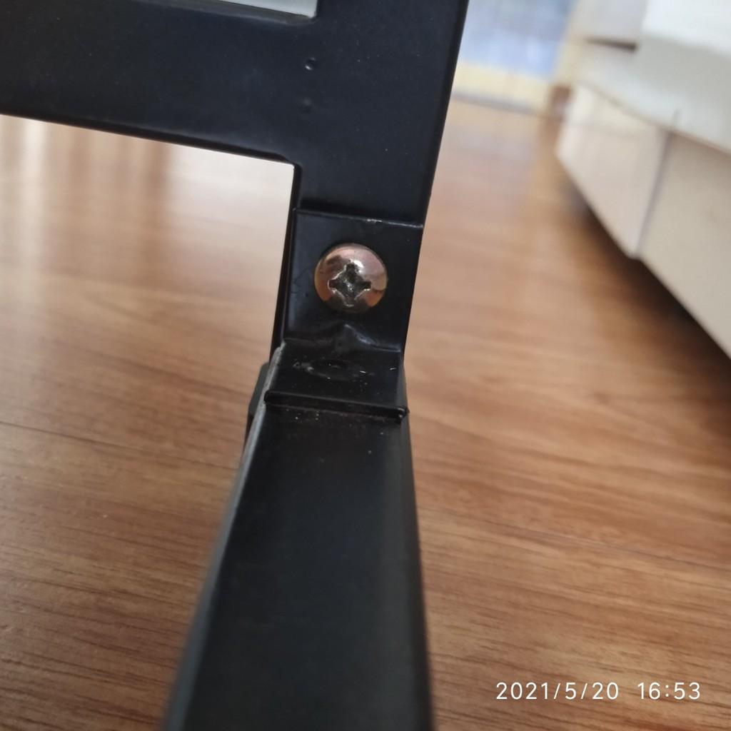 Kệ lò vi sóng, kệ bếp đa năng 4 tầng mặt gỗ chân sắt tĩnh điện siêu bền - - ND010
