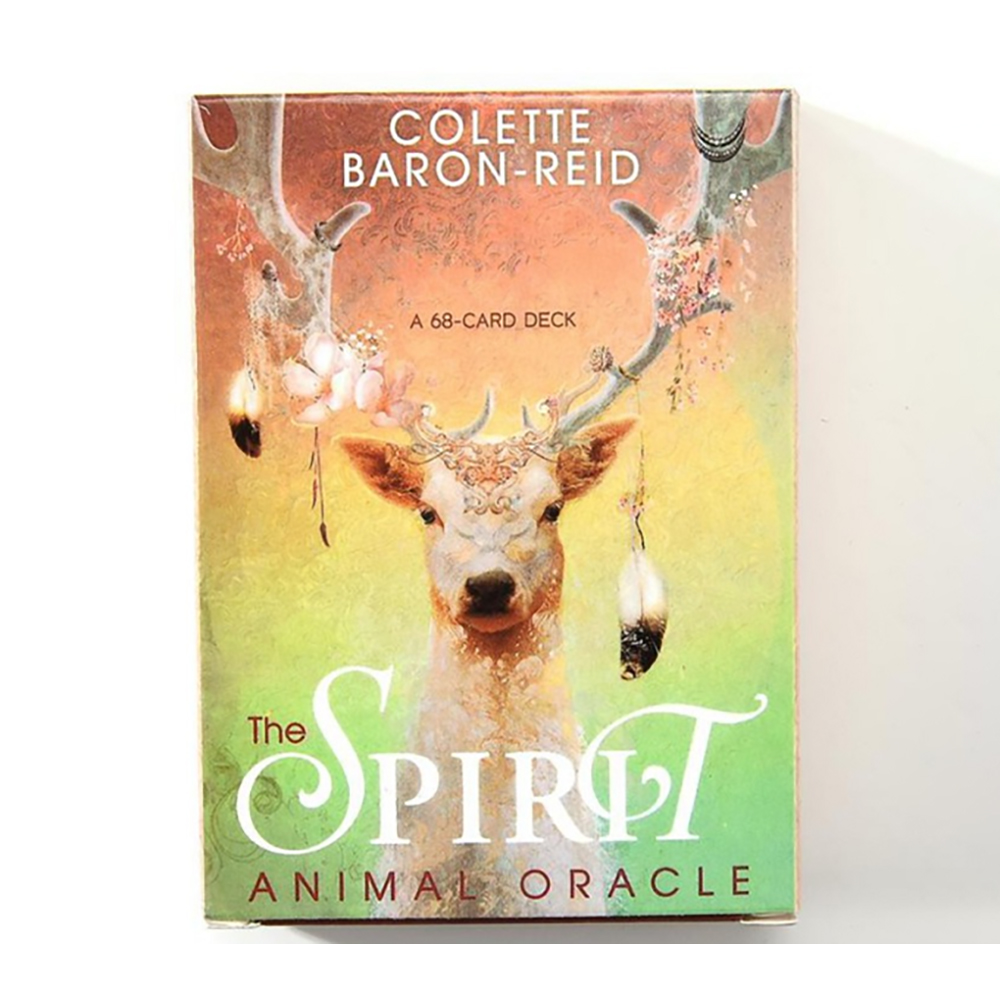 Bộ Bài Spirit Animal Oracle 68 Lá Bài Tặng File Tiếng Anh Và Đá Thanh Tẩy B4