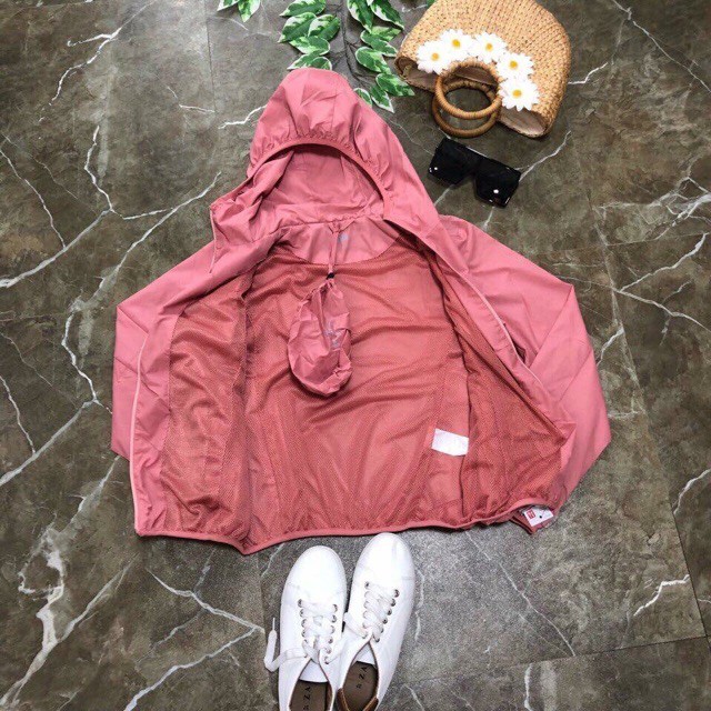 Áo gió LÓT LƯỚI CHO BẠN NỮ, kiểu dáng thể thao, năng động