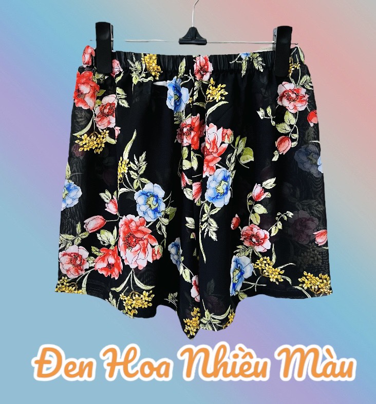 QUẦN SHORT NỮ - MẶC NHÀ - MÙA HÈ - SIÊU MÁT - KHÔNG TÚI - FREESIZE