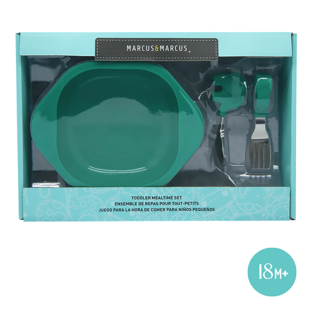 Bộ đồ dùng ăn dặm Toddler Marcus & Marcus, cho bé từ 18 tháng