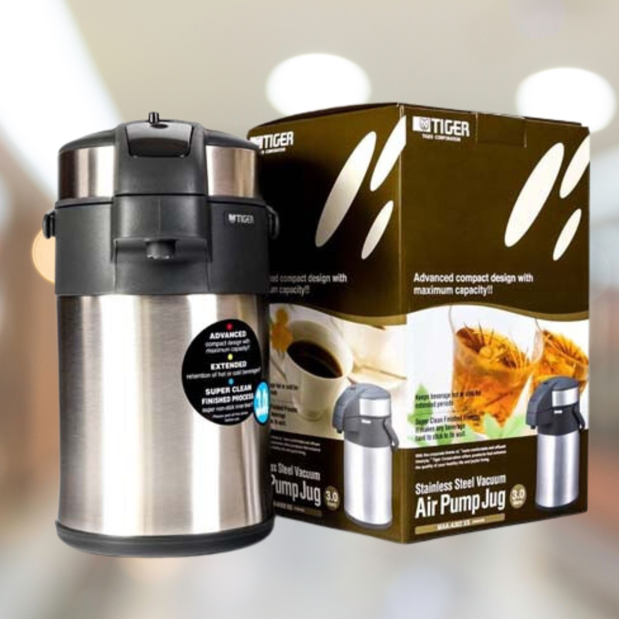 Bình thuỷ cơ Tiger MAA-A302 (3L) HÀNG CHÍNH HÃNG