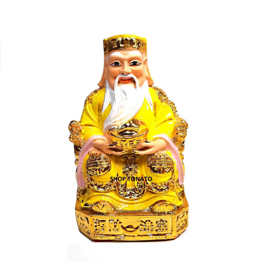 TƯỢNG THẦN TÀI ÔNG ĐỊẠ POLY VÀNG ĐỦ SIZE