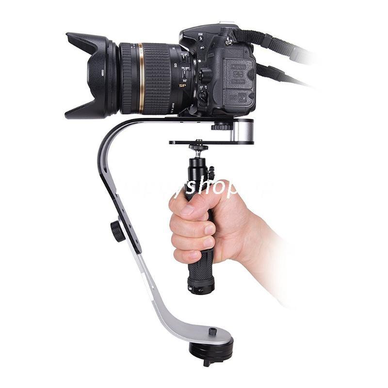 Tay Cầm Ổn Định Máy Ảnh Dslr 5dii Bằng Nhôm Cho Điện Thoại