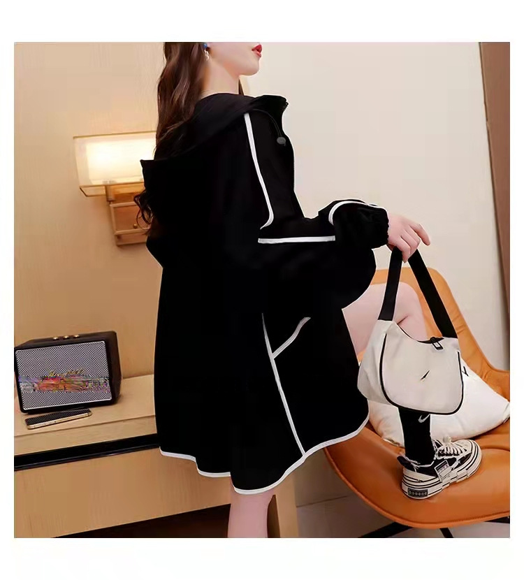 Áo Khoác Nữ Vải Mỏng Mặc Mát Phong Cách Hàn Quốc Ulzzang Áo Khoác Nữ Mũ Rộng Aokhoac-Jess9