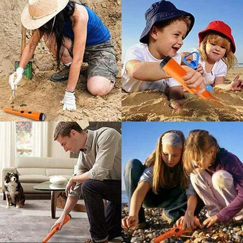 Máy dò kim loại, Máy dò kim loại Phát hiện kim loại Phụ kiện chống thấm nước và quét IP66 Chống thấm nước Coin Treasure Hunting