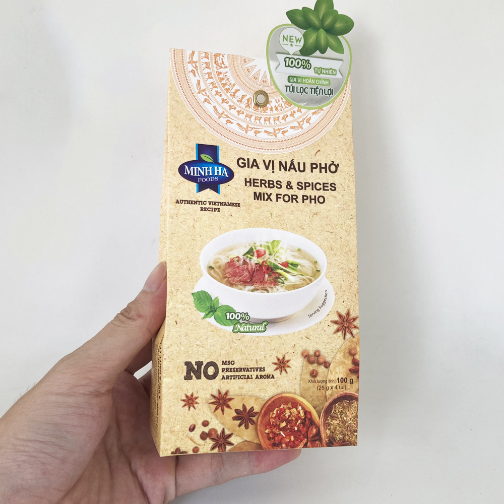 Gia Vị Nấu Phở Minh Hà 100g