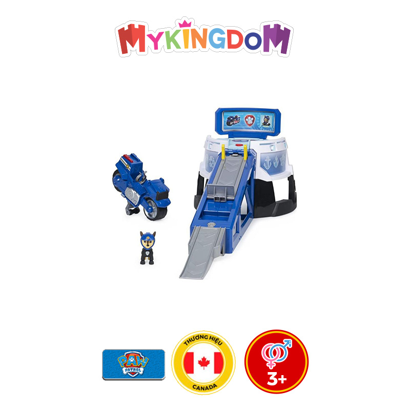 Đồ Chơi PAW PATROL Bộ Phóng Mô Tô Của Chase 6060233