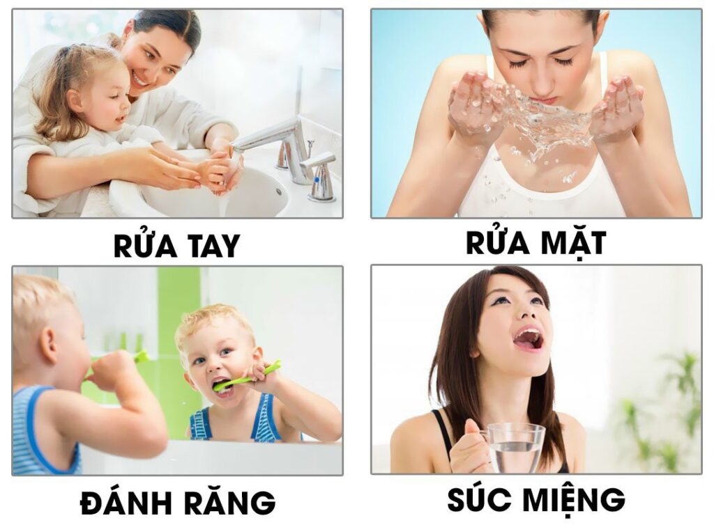 Máy lọc nước tại vòi Geyser Euro M - Lọc sạch vi khuẩn và giúp làm đẹp da- hàng chính hãng