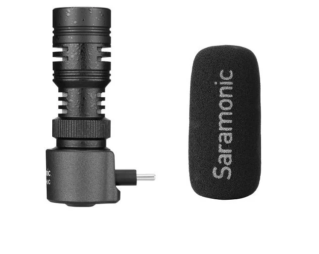 MICRO THU ÂM SARAMONIC SMARTMIC+ UC CHO SMARTPHONE CỔNG TYPE-C HÀNG CHÍNH HÃNG