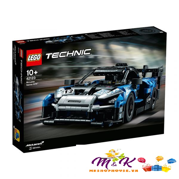 LEGO TECHNIC 42123 Siêu Xe Mclaren Sen GTR ( 830 Chi tiết)