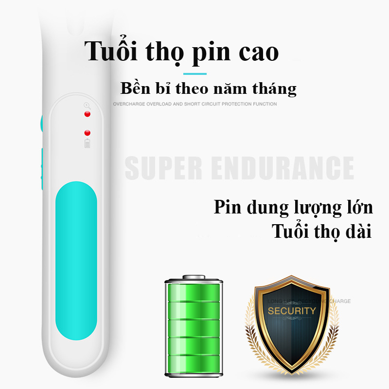 Vợt muỗi thông minh tích điện cao cấp có thời lượng pin cực lâu - Hàng chính hãng, màu sắc giao ngẫu nhiên