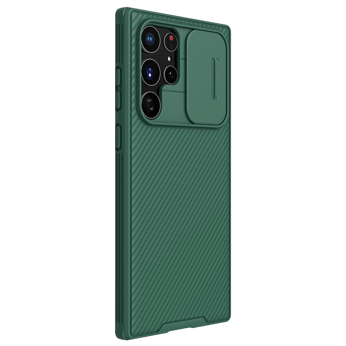 Ốp Case Bảo Vệ Camera Nillkin Camshield Pro Dành Cho Samsung Galaxy S22Ultra - Hàng Chính Hãng